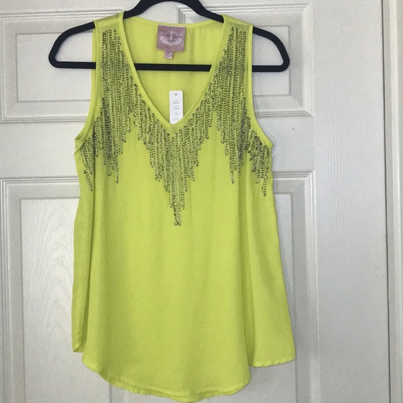 Romeo & Juliet Couture sleeveless top NWT - Picture 1 of 5